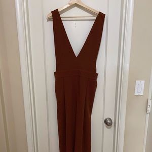 NWOT OAK + FORT jumpsuit